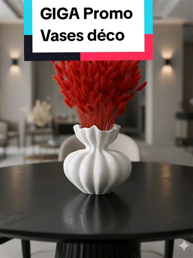 🔥𝐀𝐋𝐄𝐑𝐓𝐄 𝐆𝐈𝐆𝐀 𝐏𝐑𝐎𝐌𝐎 🔥 ​Un vase banal décore. Un vase unique IMPOSE LE STYLE ! 💎 ​Offrez à votre intérieur ou bureau une élégance et une modernité incomparables avec nos vases aux designs uniques.✨️ Commandée vite au: 📍 225 07 78 44 77 62 #vase #fleur #pampa #decoration #cotedivoire🇨🇮