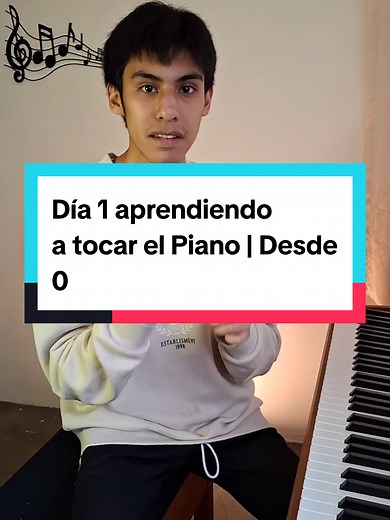 Día 1 Aprendiendo a Tocar el Piano desde cero