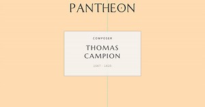 Thomas Campion Biography | Pantheon