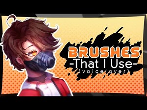 Brushes That I Use (QR code) //Ibispaint//