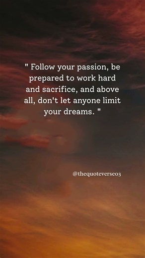 Follow Your Passion & Never Give Up ✨🔥 | Success quotes | Motivational quotes #Shorts