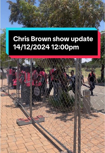 Chris Brown Live Concert in South Africa - December 2024