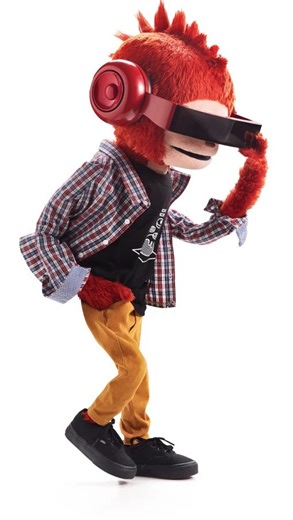 Jim Henson’s Creature Shop on Instagram: "Our unique characters march to the beat of their own drum... literally. Meet Tompok, a puppet the Creature Shop designed and fabricated for Hotlink in 2014, rock out on the thongophone in Kuala Lumpur."