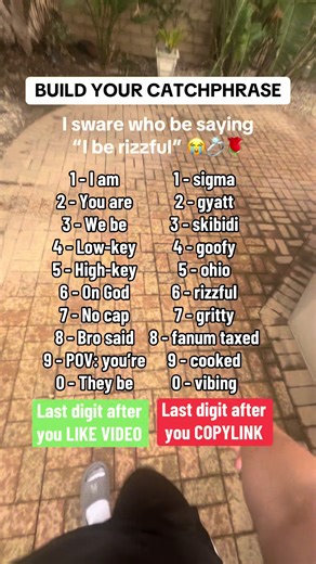 BUILD YOUR CATCHPHRASE 😭💍🌹 #funny #relatable #subscribe | My Catchphrases