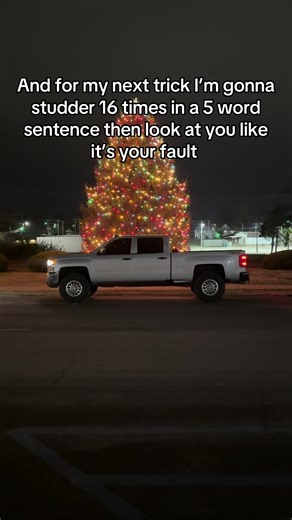 Don’t know whose fault it was but it wasn’t mine. #chevy #christmas #silverado #donnysdetailing #truck