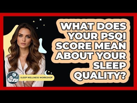 What Does Your PSQI Score Mean About Your Sleep Quality? - Sleep Wellness Workshop