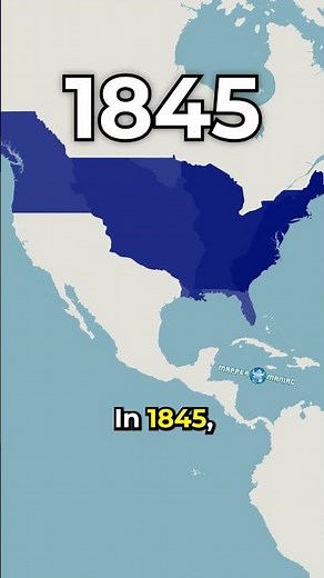 How did the U.S.A.'s territory change over time?