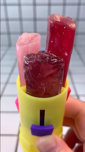 Triple Power Push Pop Candy jelly food mukbang