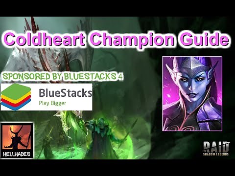 RAID: Shadow Legends | Coldheart Champion Guide - Best Single Target Damage in RAID | Bluestacks 4