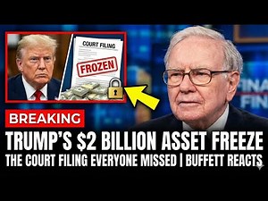 1 Min Ago: Trump's $2 Billion Asset Freeze — The Court Filing Everyone Missed | Buffett Reacts