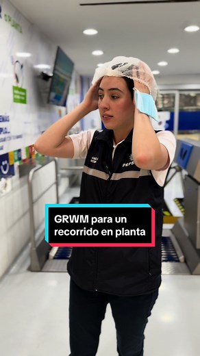 Alístate con nosotros para un recorrido seguro en planta