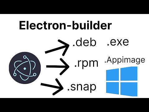Electron js - Packaging with Electron Builder