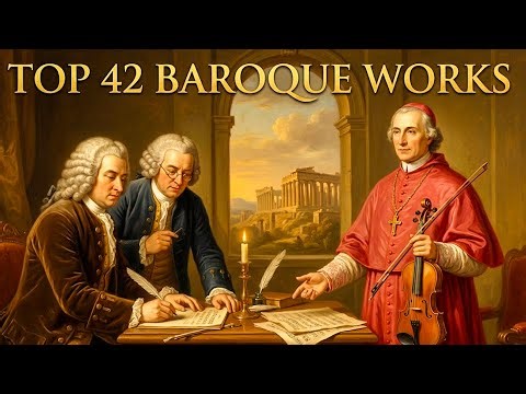 TOP 42 Baroque Works from The Gaints of Baroque | Bach, Vivaldi, Handel,...
