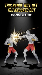 Range will get you knocked out‼️ #fighters #miketyson #mmafighter