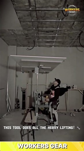 Adjustable Drywall Panel Lift for Ceiling Installation and Heavy Sheet Positioning in Construction