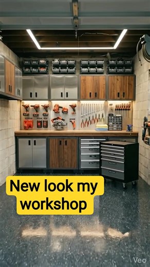 Messy Garage → Dream Workshop Transformation! 🔧