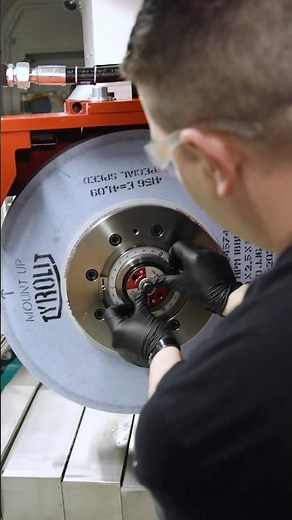 CNC Grinder Wheel Change
