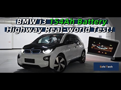 154Ah Battery Pack Upgrade for BMW i3 | High-Speed Range & Performance Test