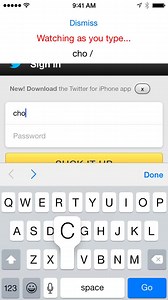 iOS In-App Browser Key Logging Demo