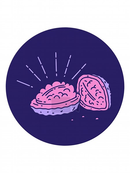 vibrating motion animation of icon of a tattoo style walnuts with shell Stock Video Footage - Alamy