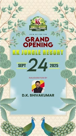 Grand Opening of KK Jungle Resort | Luxury Retreat in Karnataka | Talekoppa Village, Tumkur