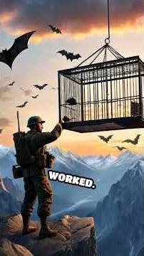 how the United States used exploding bats #ww2history #history #facts