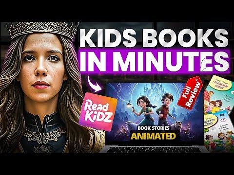 This AI Tool Creates Children’s Books & Videos in MINUTES (ReadKidz Full Review)