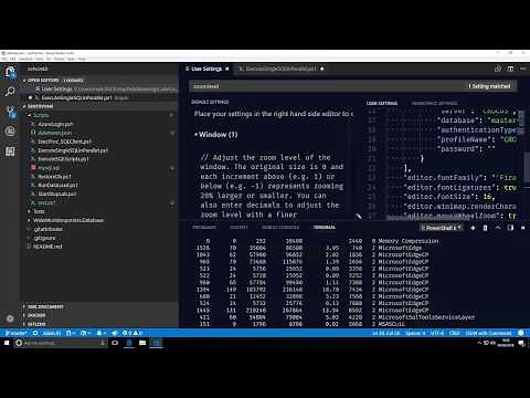 Set up Visual Studio Code for PowerShell and SQL Server