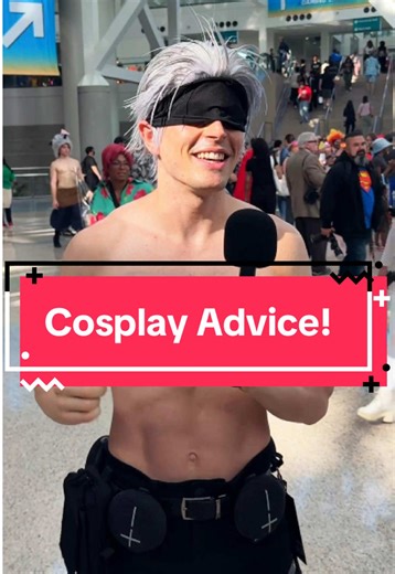Cosplay tips and advice from LA comic con! #cosplay #gojosatoru | Cosplay Tips