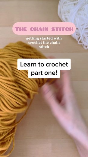 Crochet Tutorial: Single Crochet Stitch on a Chain