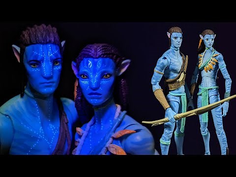 McFarlane Toys Avatar Jake Sully and Neytiri 7 Inch Action Figures Review