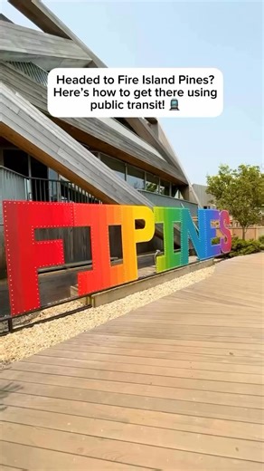 4.7K views · 17 reactions | Headed to Fire Island Pines? We'll show you how to get there with the LIRR ✨ Check out our Fire Island destination guide for full details: https://www.mta.info/destinations/beaches/fire-island | MTA LIRR | Facebook