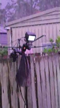 Insta360 Ace Pro. Time Lapse Set-up as late night storm.