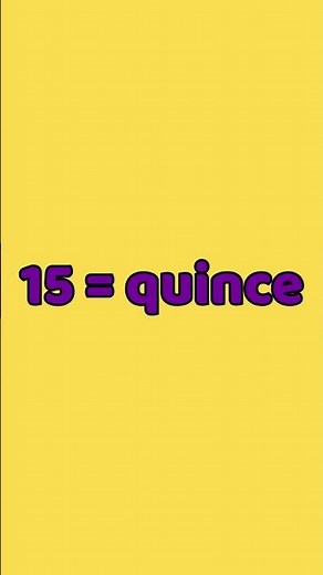 15 en español | números para niños