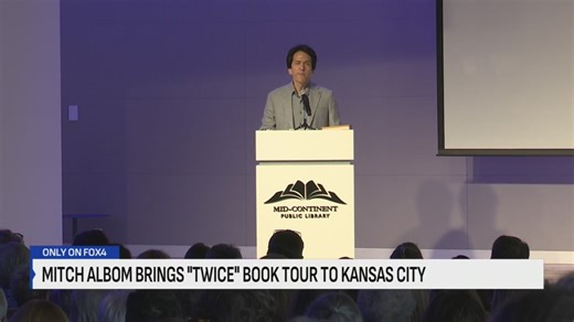 Mitch Albom’s ‘Twice’ book tour visits Kansas City