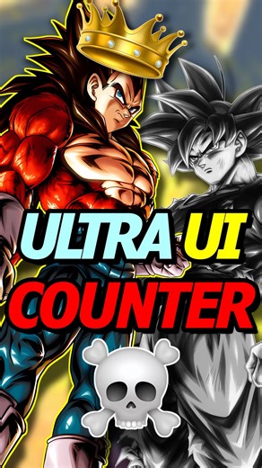 Is HE the ULTRA UI COUNTER?!?🤯 ULTRA SSJ4 VEGETA is INSANE!!✌️ #dragonballlegends #shorts