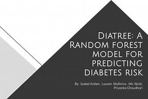 Diatree: A Random Forest Model for Predicting Diabetes Risk
