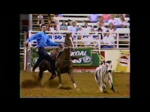 Calf Roping - Mesquite Rodeo -1990