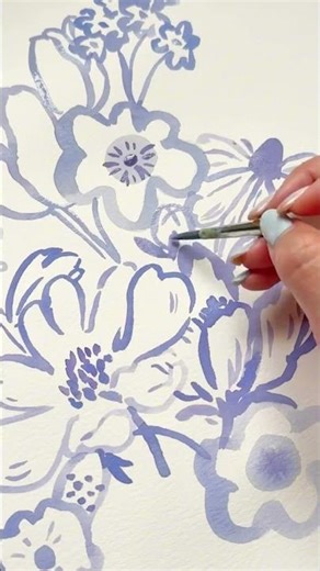 I love this color (mix of periwinkle blue and dr.ph Martin’s peacock blue) 💙 🎨 This is what we