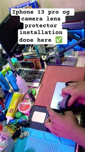 iphone 13 pro camera lens installation done here ✅️ ‪@Aaryan_mobile_repairing‬ #mobilerepairing 👌🏻💪🏻