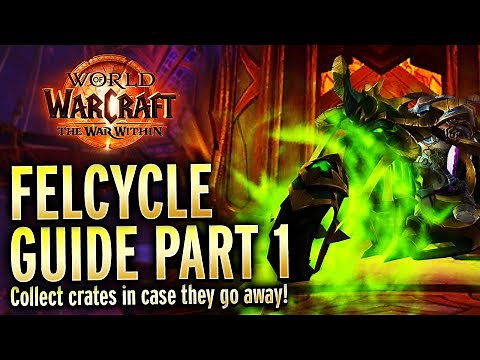 Complete Celebration Crate Guide Towards The Incognitro Felcycle! World of Warcraft Guide