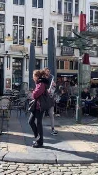 Busker in Brussels #charcharoot #travel #brussels #belgium