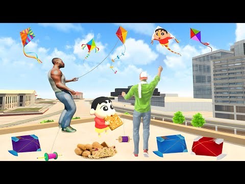 Jack Or Shinchan Ne Udaya Patang 🪁🥳 in Indian Theft Auto Simulator | New Update 🤩💥