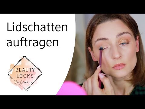 Lidschatten richtig auftragen mit Olesja