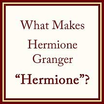 Hermione Granger • For The Love of Harry