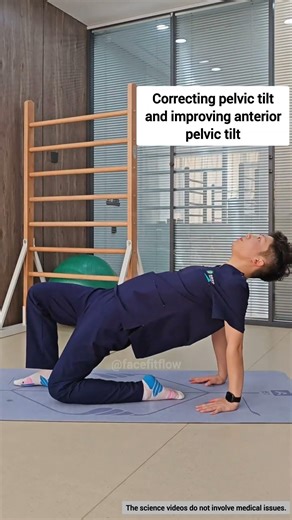 Three movements to correct pelvic tilt and restore alignment.
