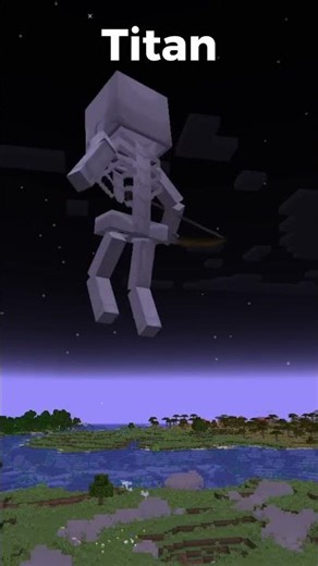 Minecraft Vanilla Mobs VS Titan Mobs