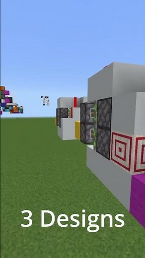 2x1 HIDDEN Piston Door In Minecraft Bedrock (Showcase)