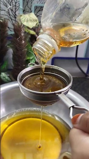 How to filter honey from Ants?Filtering honey|kitchen hacks #shorts #honey #filterhoney #viralrecipe
