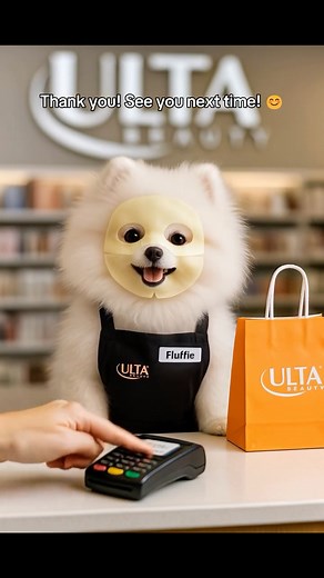 medicube Global on Instagram: "🐾 Fluffie Working at ULTA 🛍️ Meet Fluffie, the fluffiest new team member at ULTA! She’s wagging her tail because… medicube is NOW officially at ULTA Beauty nationwide! 🎉 Her must-haves? 💕 ✔️ Zero Pore Pad 2.0 ✔️ AGE-R Booster Pro (her daily favorite!) ✔️ Koji Acid Wrapping Mask ✔️ PDRN Milky Toner ✔️ PDRN Cera Serum ✔️ Koji Acid Gel Mask ⚠️ The BOGO Free (1+1) text shown on screen is for for the the virtual video concept 🐾 Currently, ULTA does not have ongoing